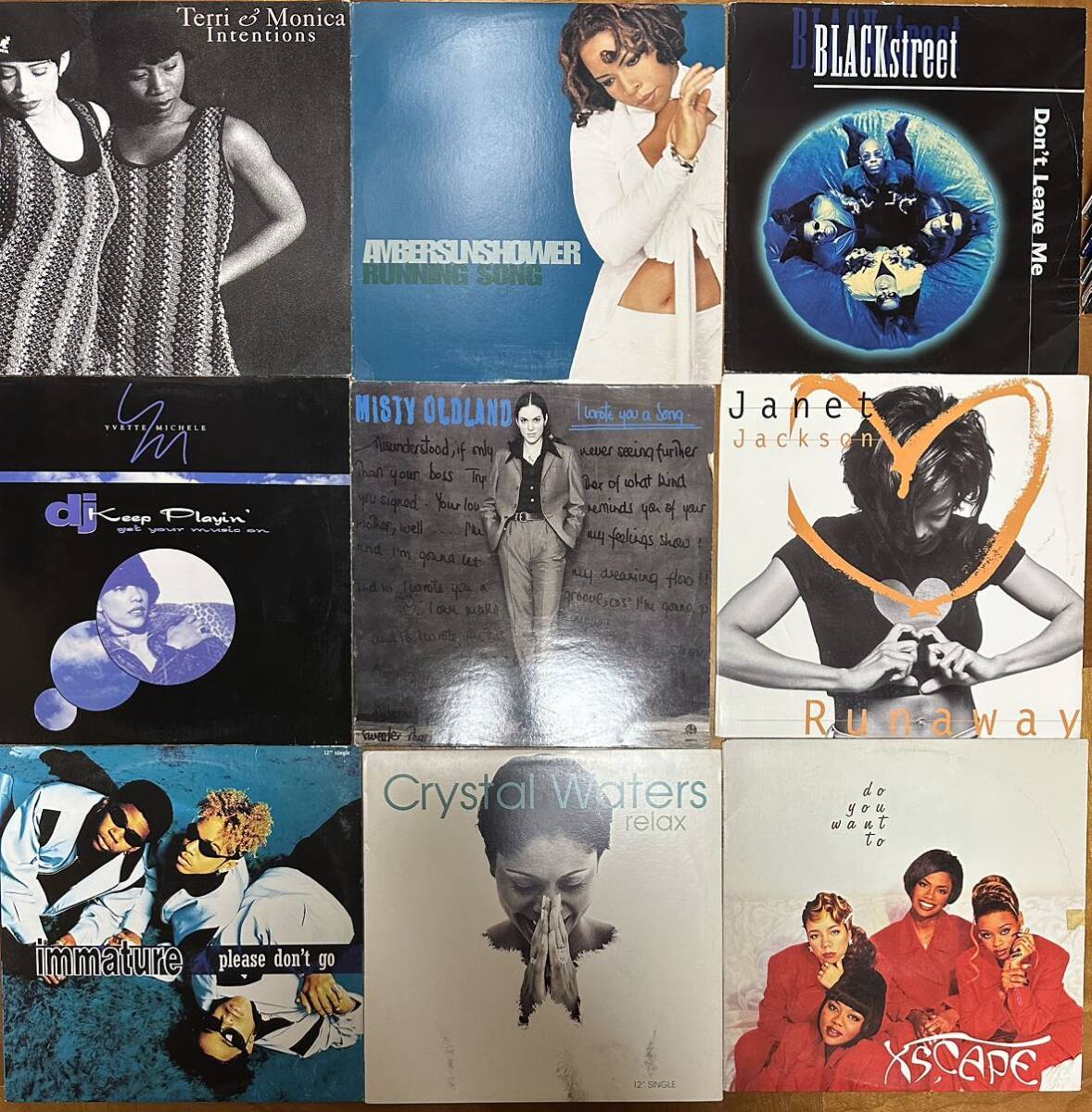 90's R&B オリジナル 90枚 TLC Mary J. Blige En Vogue D' Angelo Zhane 112 Aaliyah Janet jackson michael jackson baby face 2pac_画像5