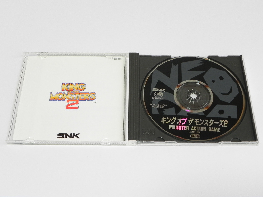  Neo geo CD для soft King ob The Monstar z2 рабочий товар 1 иен ~
