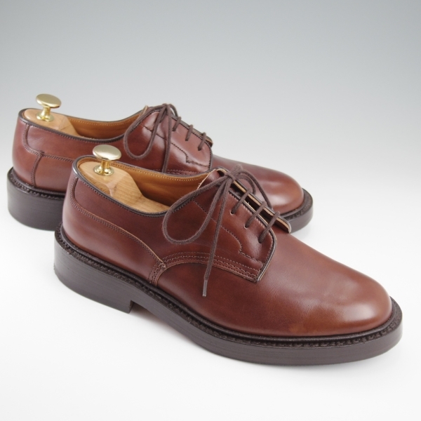  finest quality * Tricker's SIZE 6[ regular price Y121,000-* plain tu/Woodstock/5636] Country shoes / short shoes /BRACKEN/ tea /Tricker\'s*l743-5