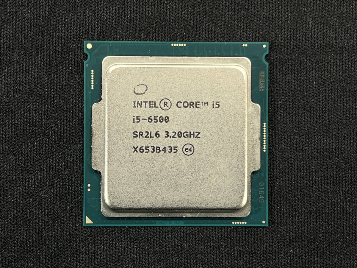 □【Core i5/第6世代/BIOS起動】 Intel CPU Core i5-6500 SR2L6 3.20GHz 最大 3.60GHz インテル □ W02-0501_画像1