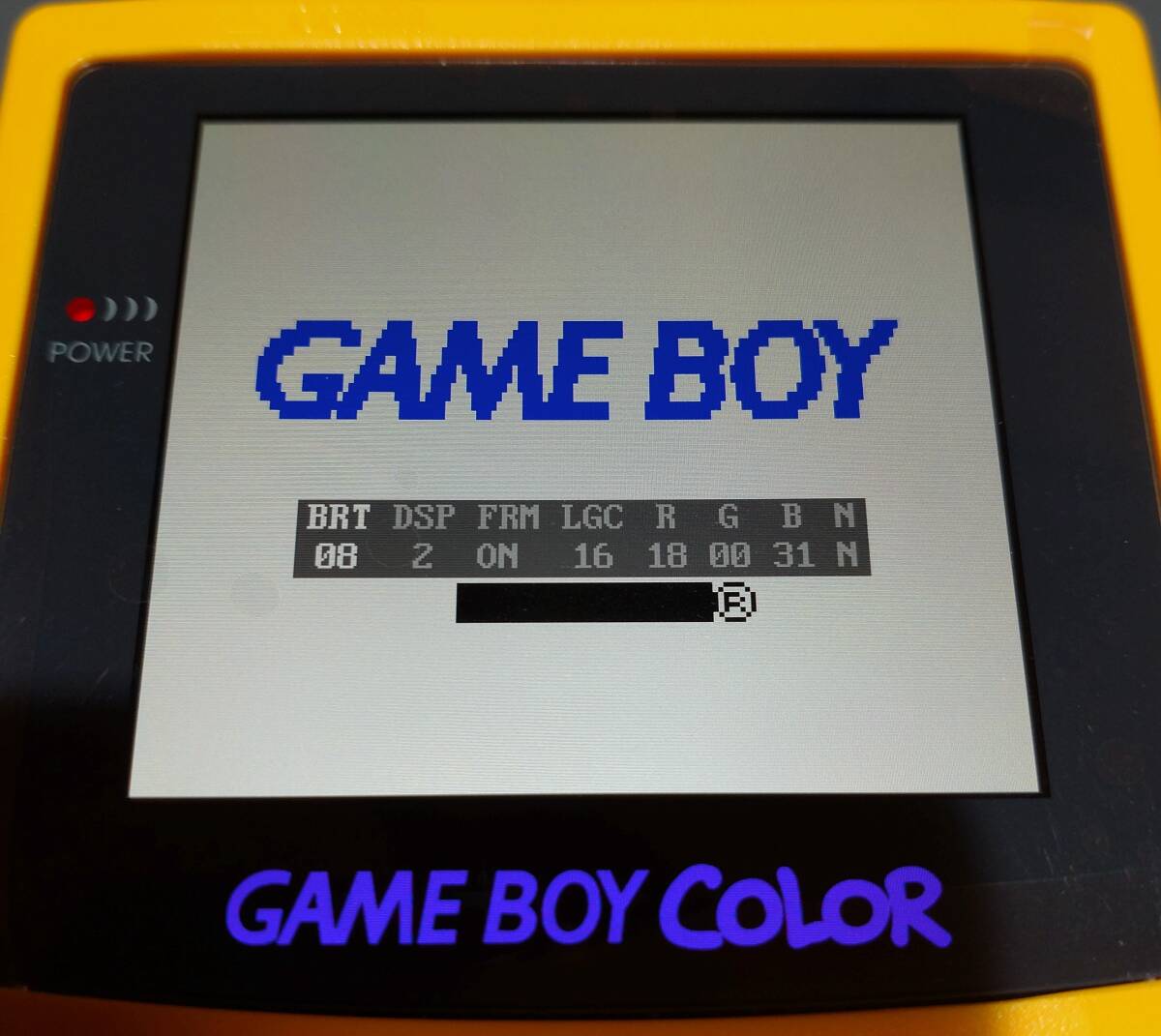 ゲームボーイカラー イエロー ips液晶 バックライト GBC IPS LCD #380_画像8