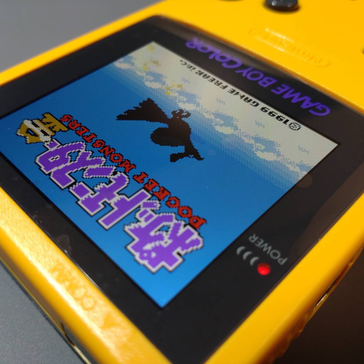 ゲームボーイカラー イエロー ips液晶 バックライト GBC IPS LCD ゲームボーイカラー イエロー ips液晶 バックライト GBC IPS LCD