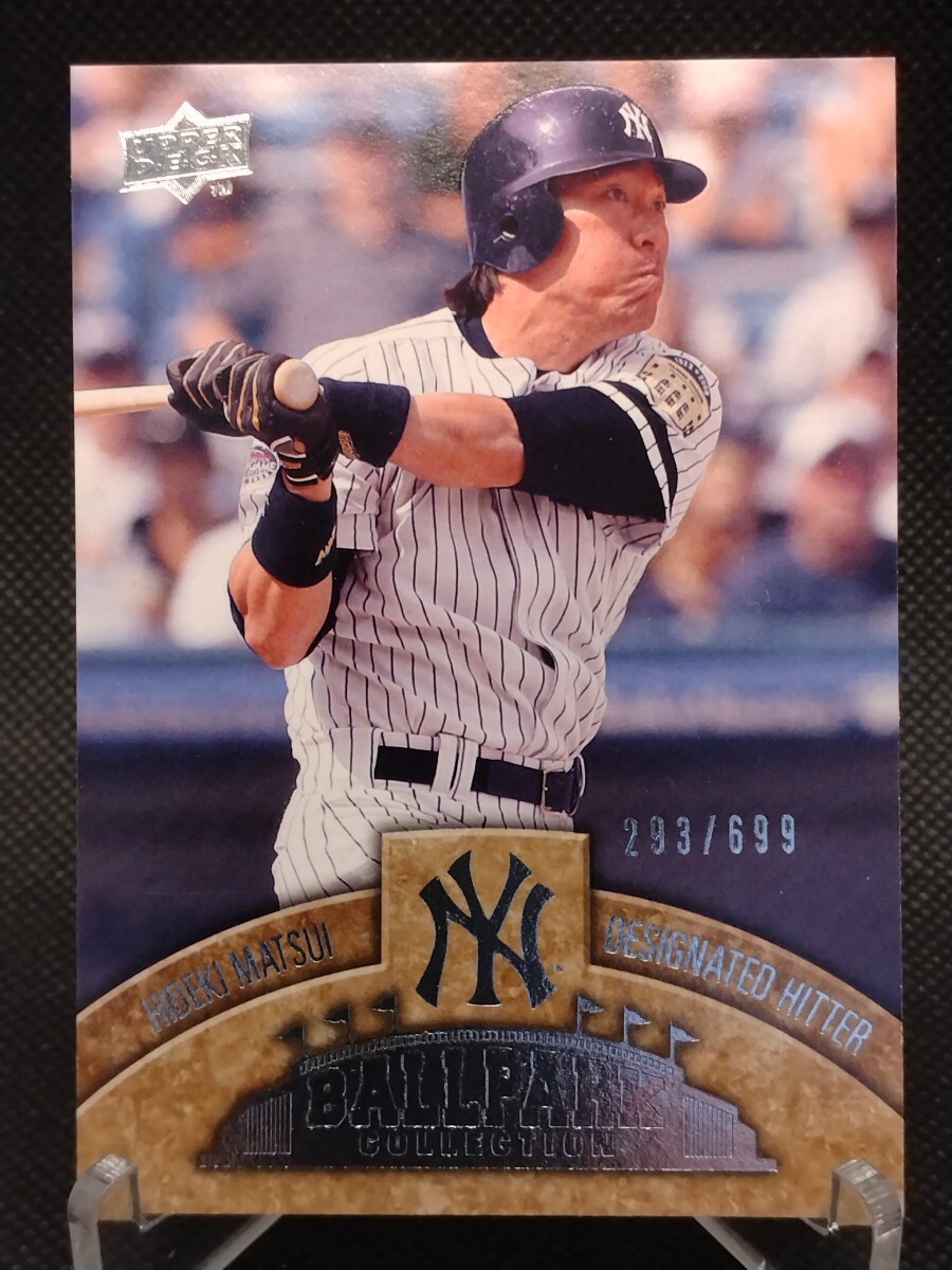 松井秀喜 699枚限定 【2009 UPPER DECK BALLPARK COLLECTION #33 HIDEKI MATSUI】 ニューヨーク・ヤンキースの画像1