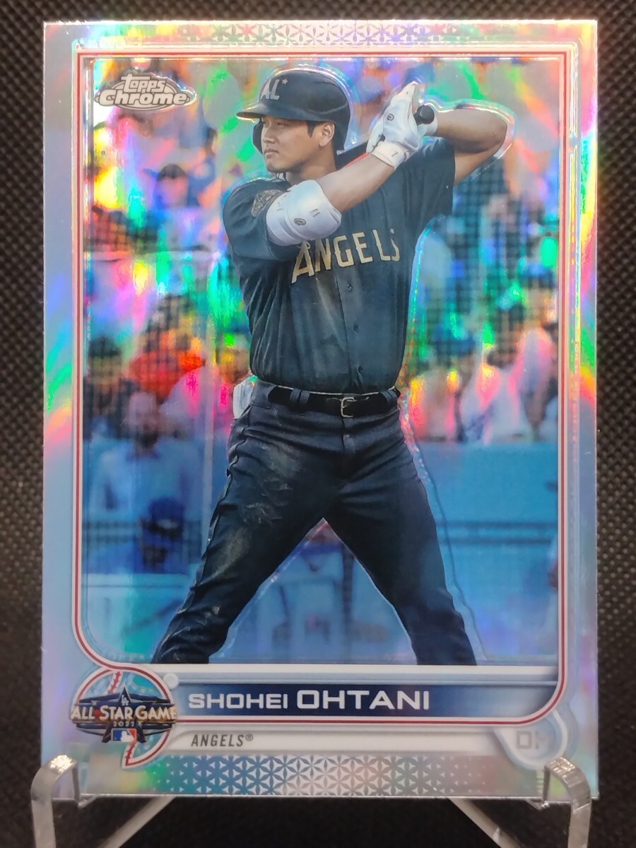 大谷翔平 '22オールスター 【2022 TOPPS CHROME UPDATE SERIES ALL-STAR GAME ASGC-4 SHOHEI OHTANI REFRACTOR】 エンジェルス ドジャース_画像1