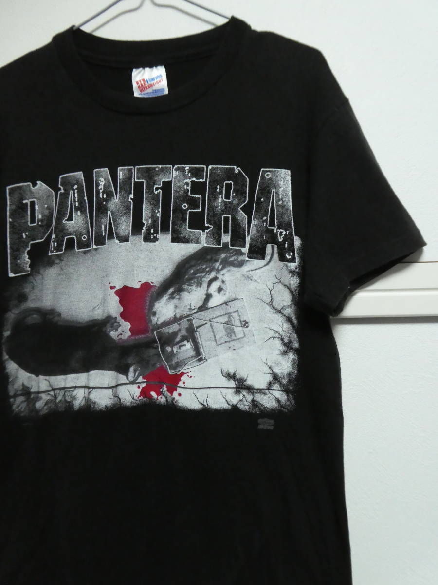 美品　90s パンテラ　PANTERA　ヴィンテージTシャツ　M　USA製　メタリカ　スレイヤー　マリリンマンソン　アンスラックス　ニルヴァーナ_画像8