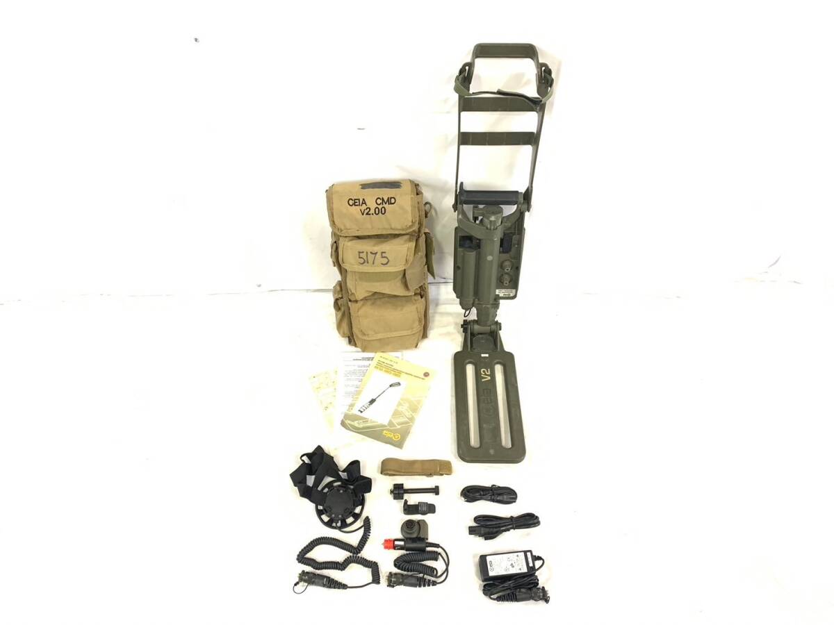 [ the US armed forces discharge goods ] metal detector meta Rudy tech ta-Ceia CMD 2.00 storage bag attaching ground . detector USMCto leisure hunting (100)XE2BK-3#24