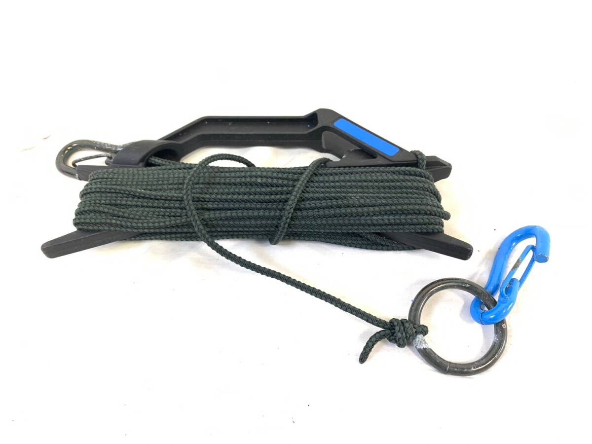 [ the US armed forces discharge goods ] fibre rope pala code hook attaching 15m rope Winder attaching camp outdoor (60) *XE6UK#24