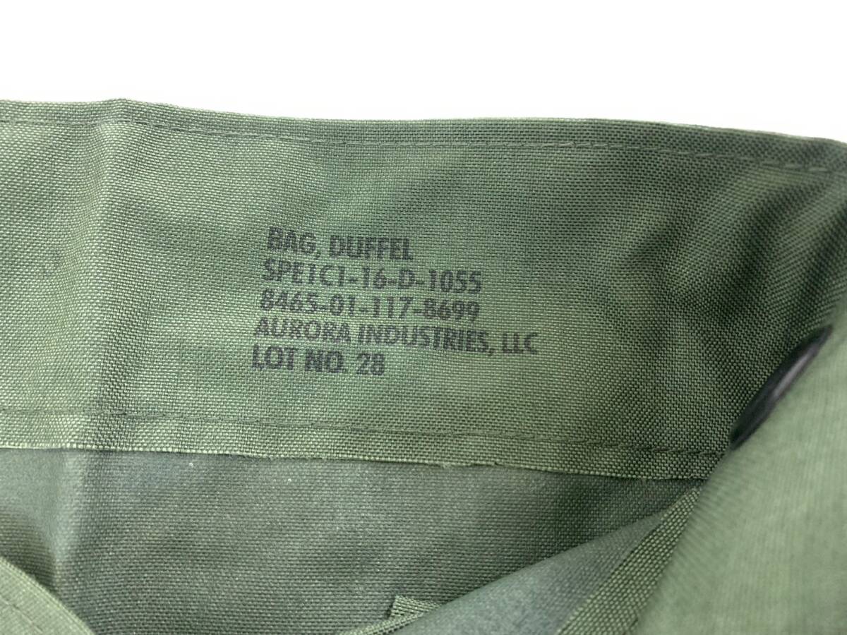 送料無料【米軍放出品】ダッフルバッグ リュック ダブルストラップ ナイロンバッグ ミリタリー キャンプ セーラーバッグ SNC(80)XE13BK#24_画像7