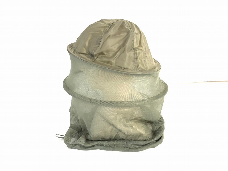 【米軍放出品】未使用品 虫除けネット帽子 防虫ネットキャップ 2個 メッシュ 蚊よけ キャンプ アウトドア ガーデニング (80) BE8DK-W#24の画像3