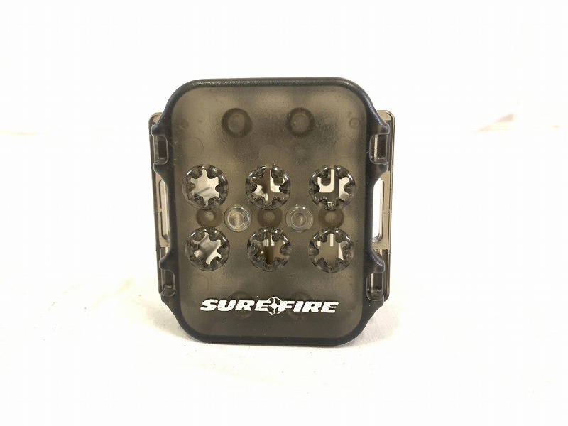 [ the US armed forces discharge goods ] unused goods SUREFIRE/LASER PRODUCTS battery case 10 piece Hurricane pack model 12B (60) *XE14BK-W#24