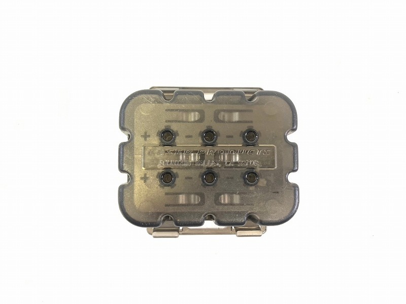 [ the US armed forces discharge goods ] unused goods SUREFIRE/LASER PRODUCTS battery case 10 piece Hurricane pack model 12B (60) *XE14BK-W#24