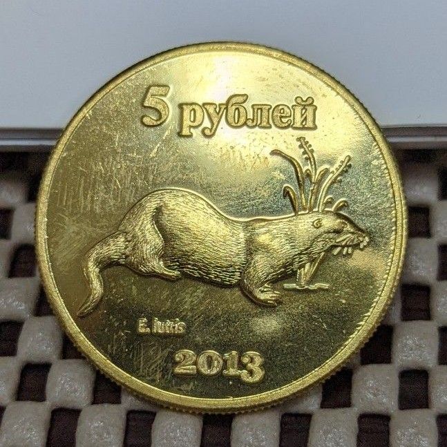 択捉島 5ルーブル ロシア  記念硬貨 硬貨 コイン r410-05