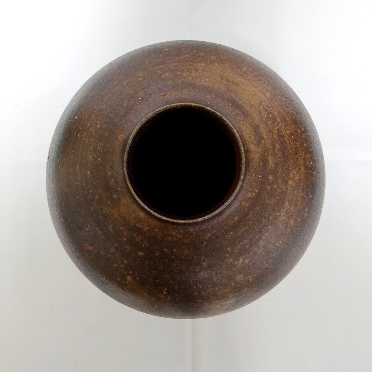備前焼 三耳壺 大壺 40cm J310 Yahoo!オークション - 備前焼 大型丸壺 大壺 高さ23cm 胴幅23cm