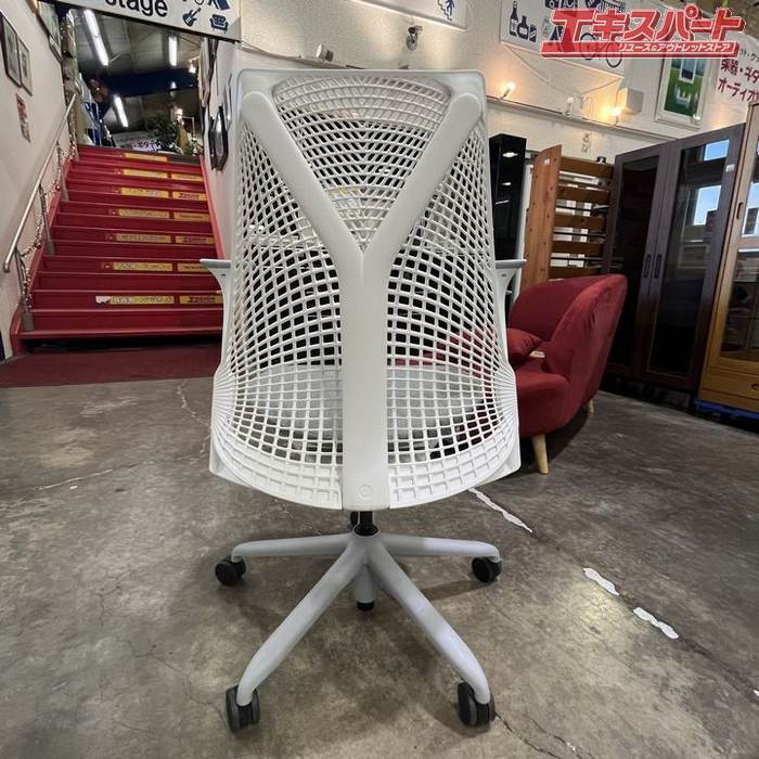 ハーマンミラー Sayl Chair セイルチェア ホワイト 2023年製 美品 戸塚店_画像8