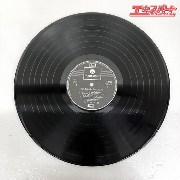 12インチ LP レコード THE BEATLES ビートルズ HELP! ヘルプ! PARLOPHONE EMI PCS3071 ミスマ店_画像3