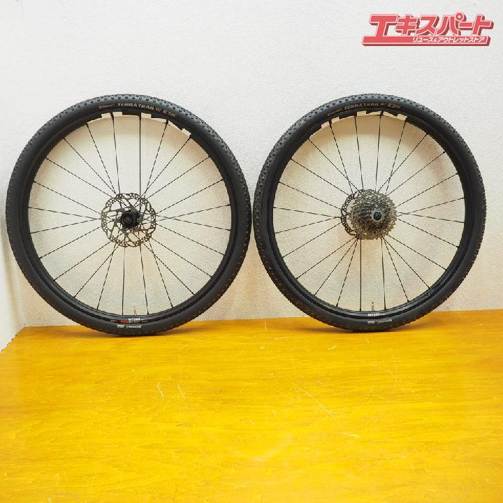 シマノ SHIMANO ホイール タイヤ前後輪 カセット ディスクブレーキローターセット MT500 Continental TERRA TRIAL 9s 戸塚店