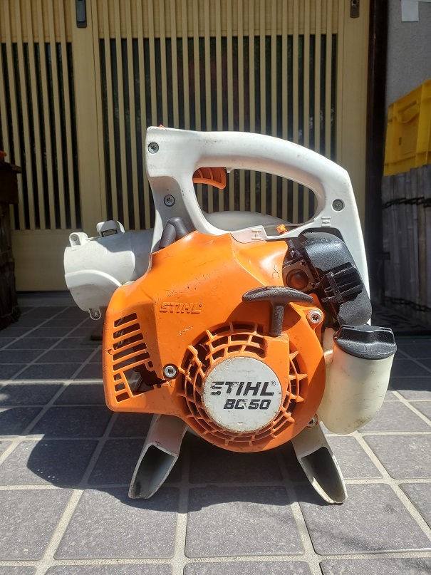 Yahoo!オークション - スチール STIHL BG50 エンジンブロワー Yahoo!オークション - スチール STIHL BG50 エンジンブロワー