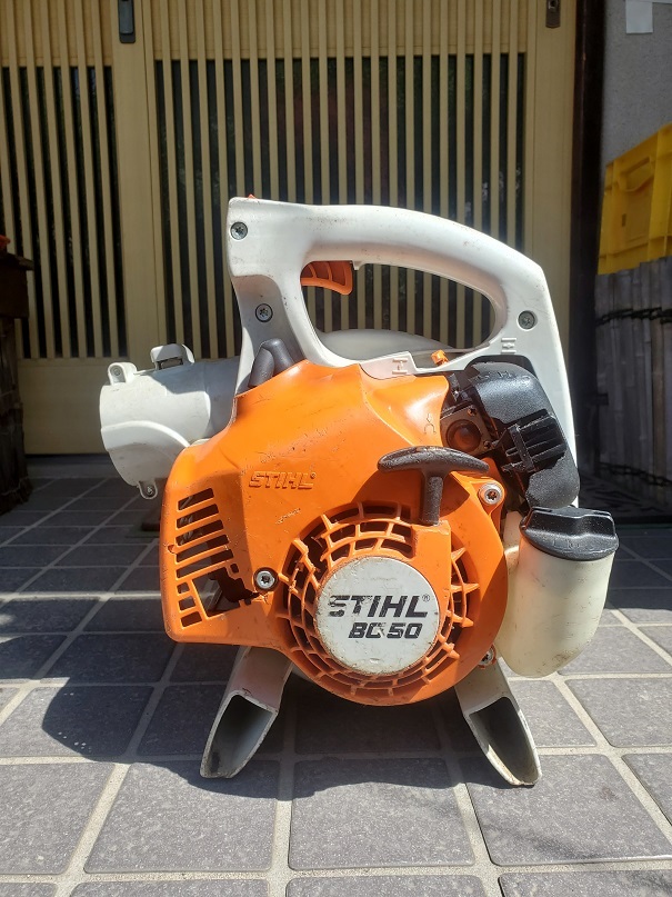 スチール STIHL BG50 エンジンブロワー ジャンク 部品取りの画像1