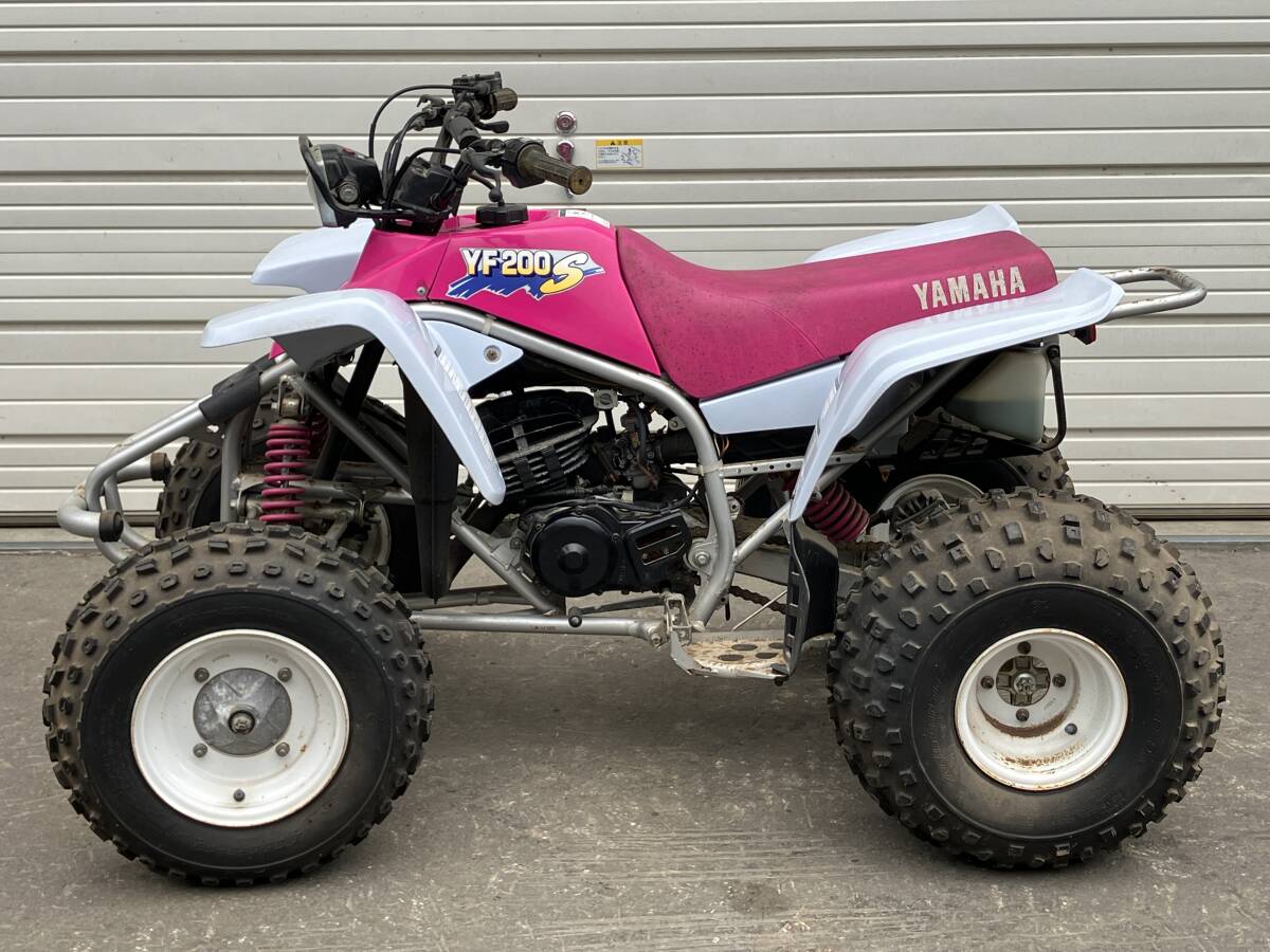  Sapporo departure * there is no highest bid![ compression OK!] 4 Wheel Buggy Yamaha YF200S 3JM 2 -stroke 200cc selling up!