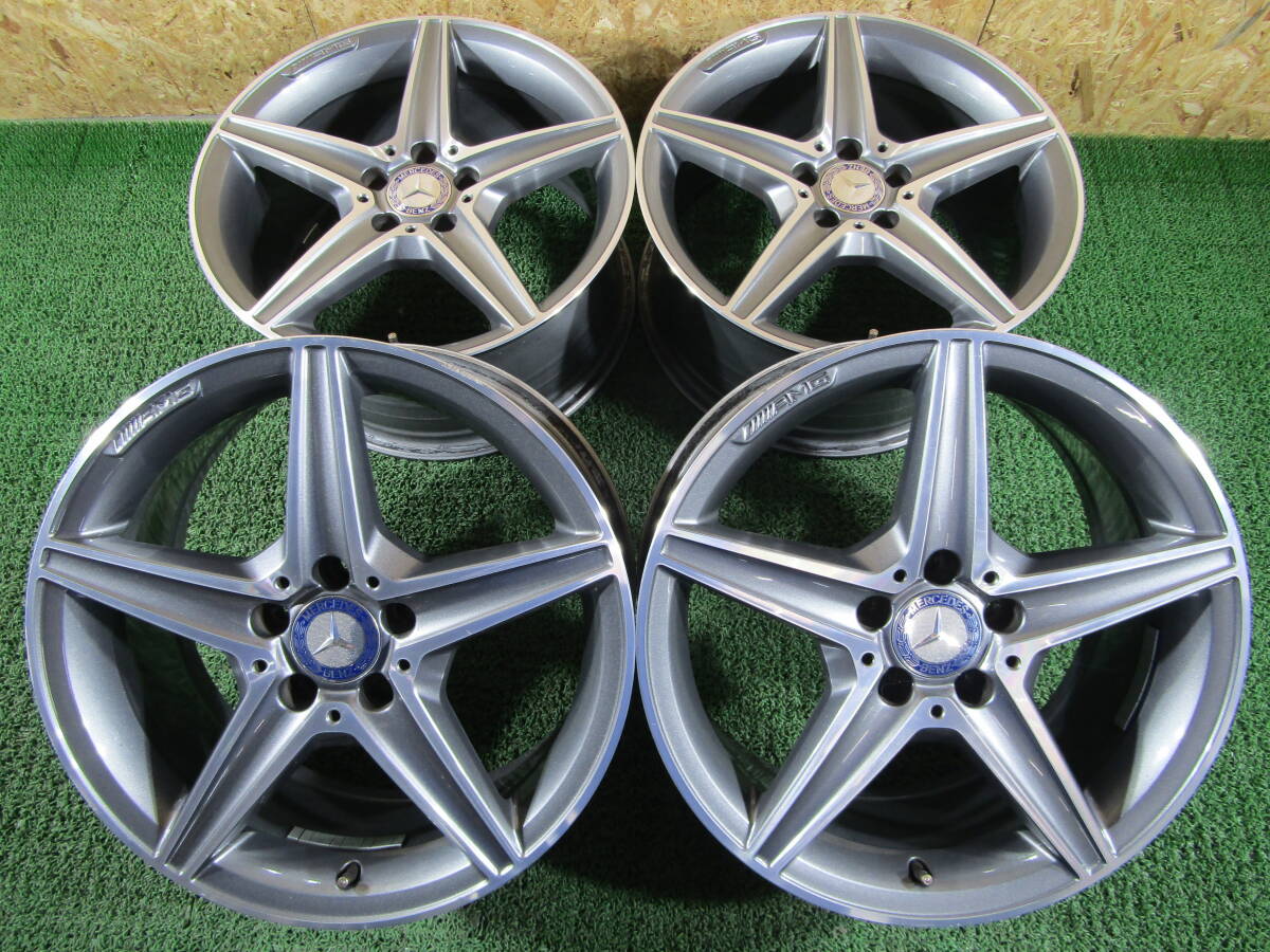  Sapporo departure * there is no highest bid![W205 C Class AMG original ] Mercedes Benz 18×7.5J +44 ×8.5J +49 4ps.@ selling up 