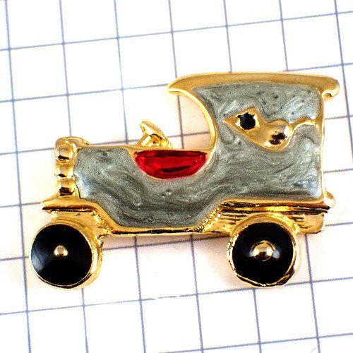  pin badge * antique grey. car Old car * France limitation pin z* rare . Vintage thing pin bachi