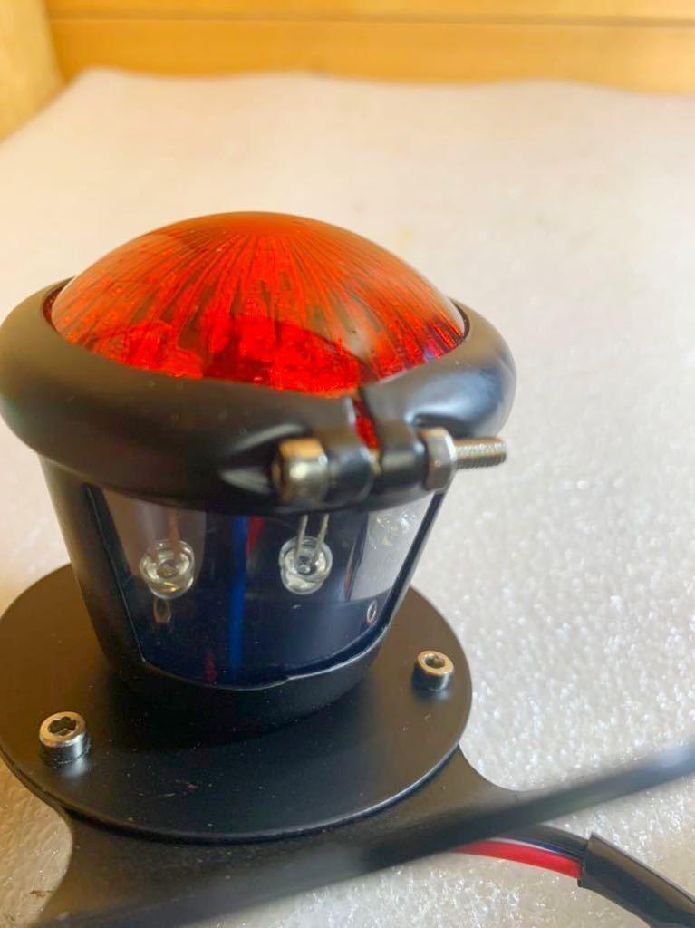 LED 丸型テールランプ 社外 テールランプ (ボバー チョッパー ハーレー カスタム カブ モンキー ２５０TR SR ｗ６５０ エイプ ホンダ）