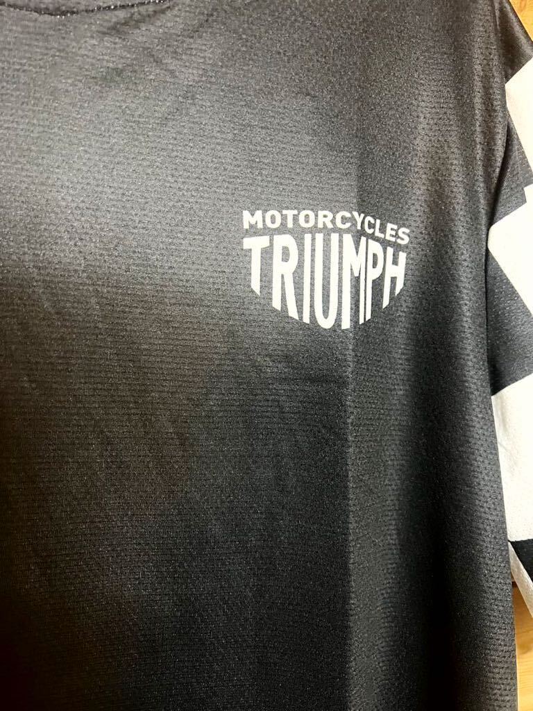 トライアンフＴシャツ 送料無料 (アメカジ 世田谷ベース ビンテージ プラグ ハーレー vmx ボバー ムーンアイズ champion bell BUCO 旧車)_画像4