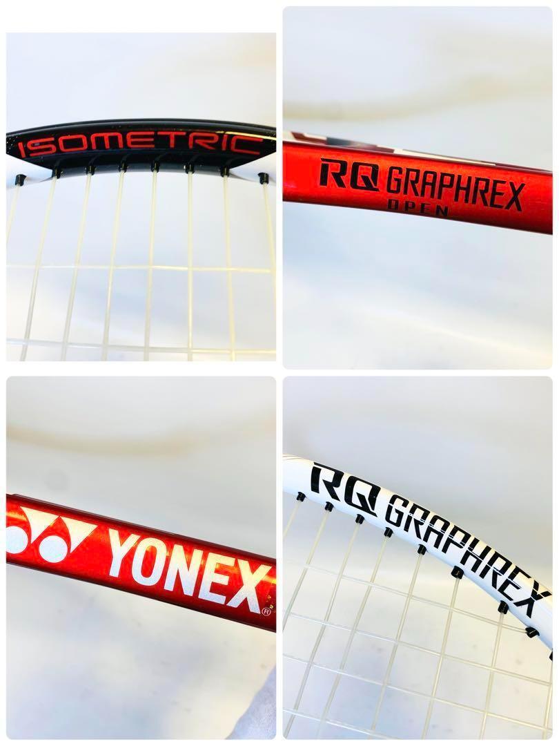 【ほぼ新品】YONEX RQ GRAPHREX OPEN 硬式 テニスラケット