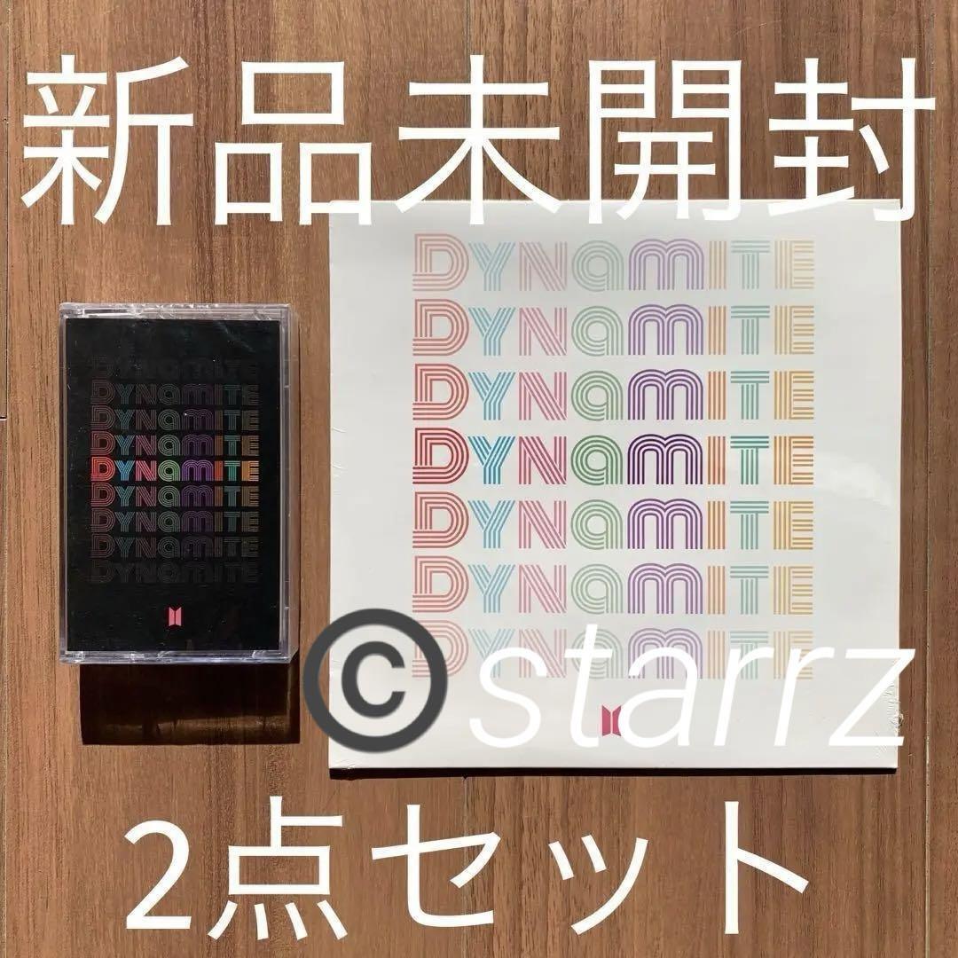 BTS 防弾少年団 Dynamite ダイナマイト レコードとカセットテープ 2点セット 新品未開封_画像1