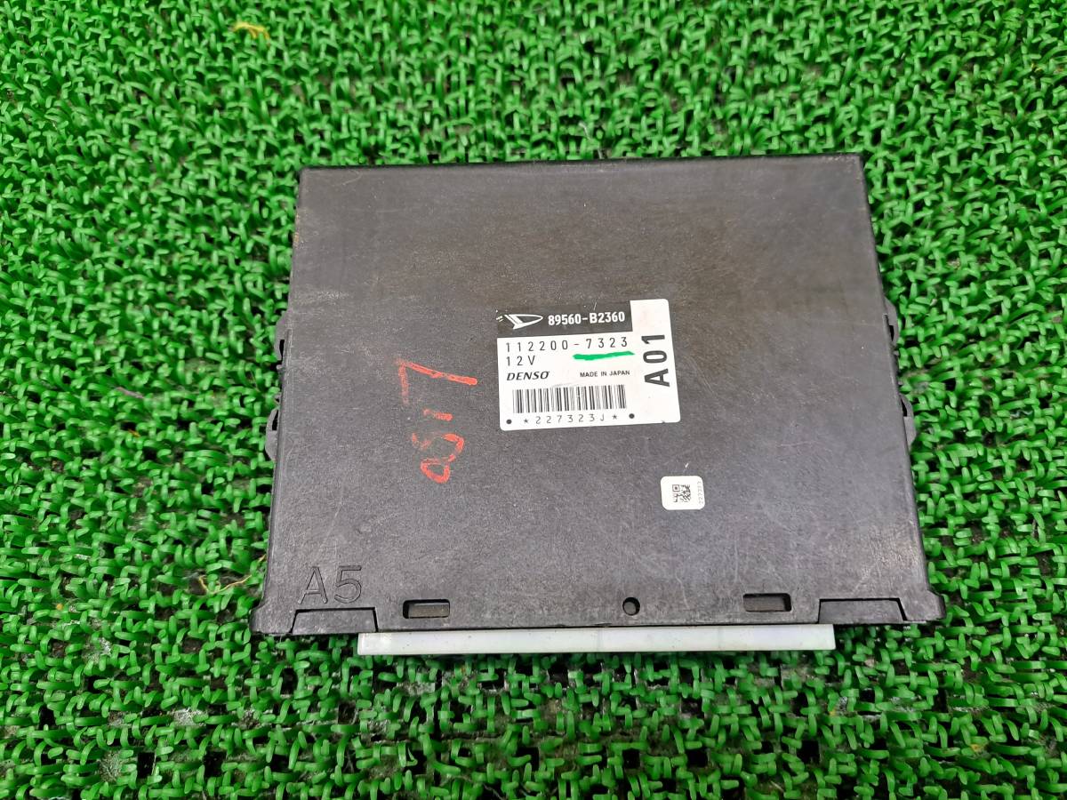 送料520円　A01　ダイハツ ムーヴ L150S ミラ L250S 純正 エンジンコンピューター ECU CPU 89560-B2360 / 112200-7323_画像1