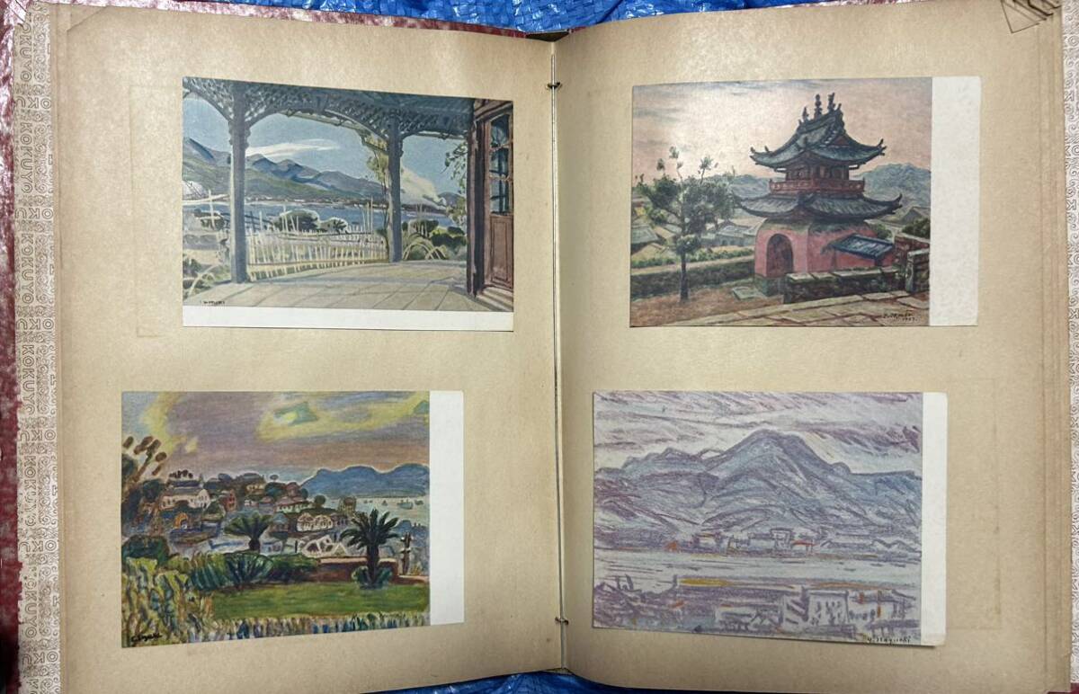 sk LAP book ( picture postcard compilation )* another prefecture, Takasaki mountain, Nagasaki,..[ and downward for searching ] picture postcard war after envelope Takasaki ground .... another prefecture large . tv . fire mountain .. painter travel 