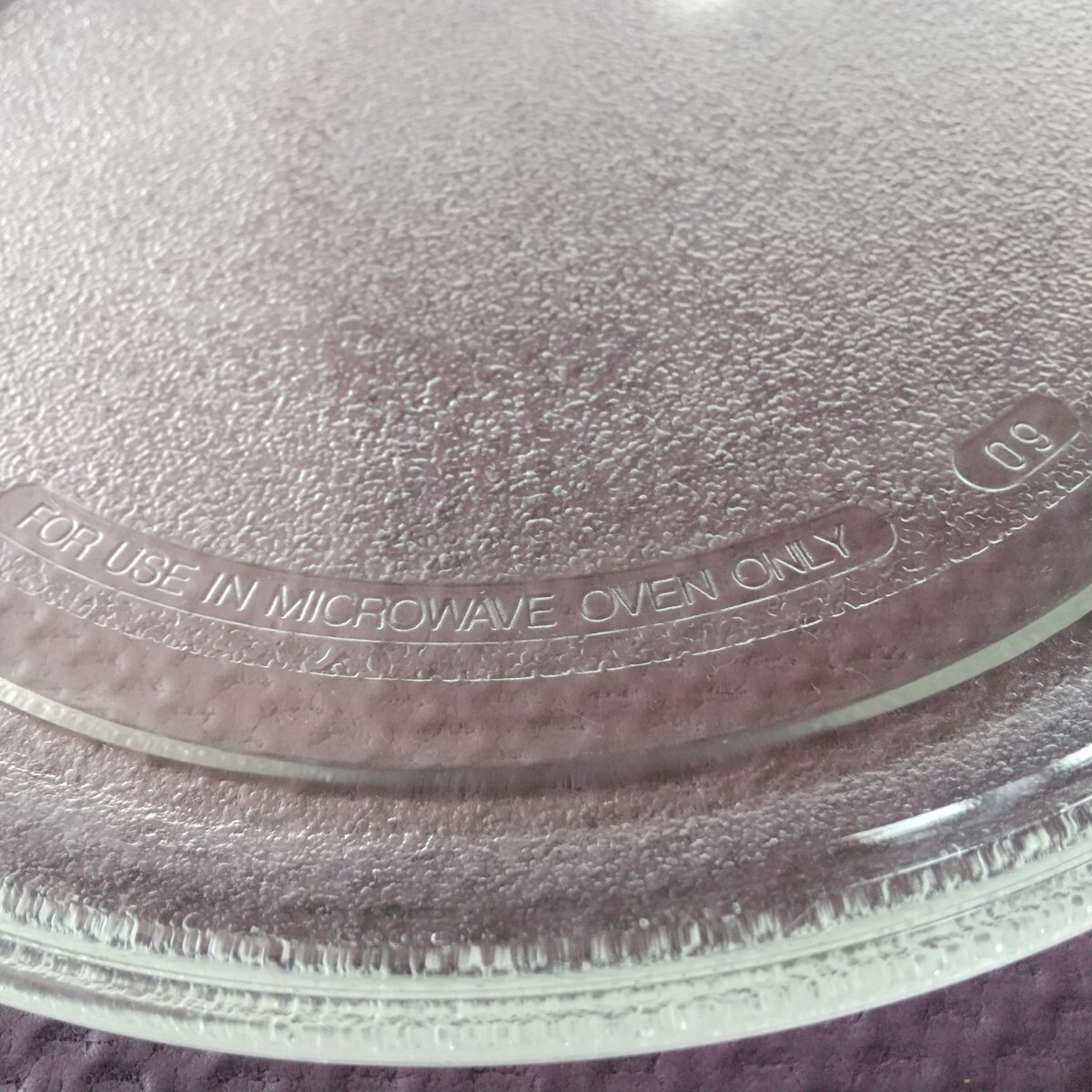 送料無料◆電子レンジ◆ターンテーブル◆回転皿◆ガラス製◆直径約28.0センチ 