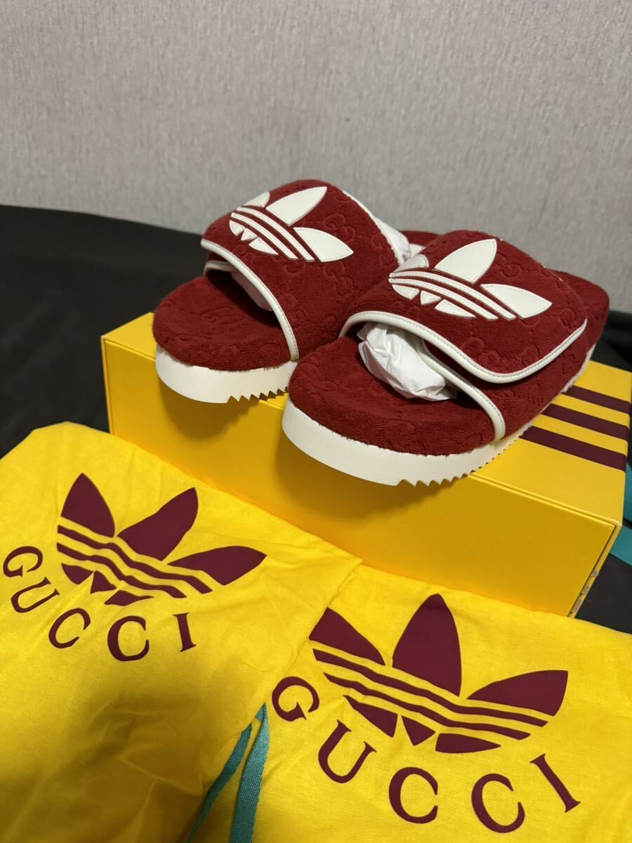 GUCCI adidas コラボサンダル　サイズ9_画像2