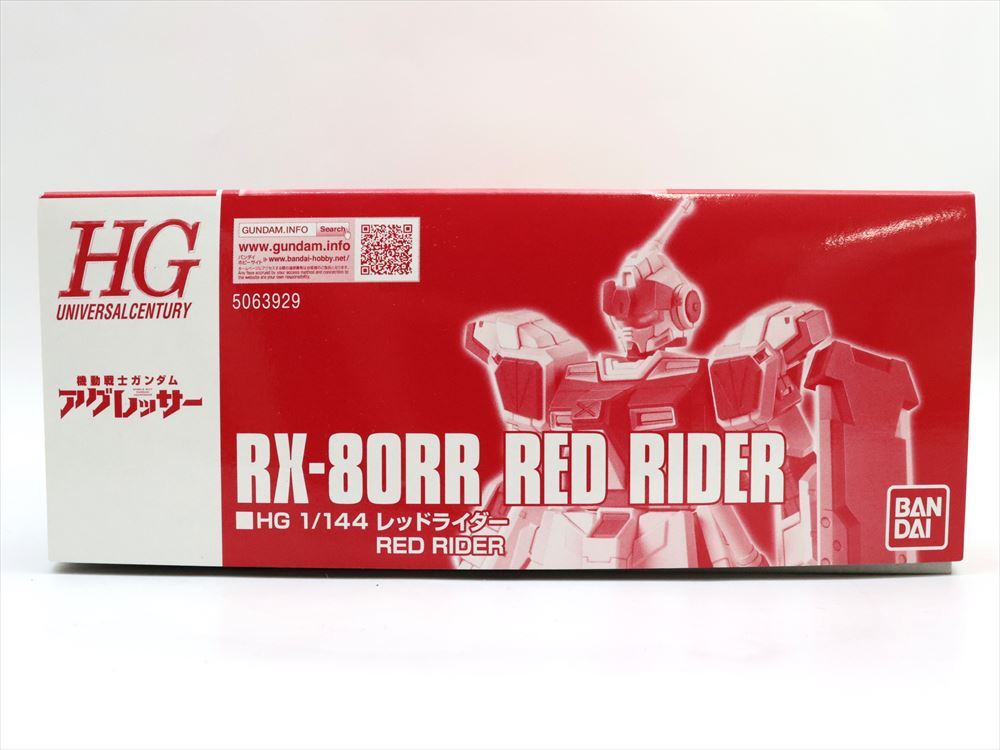  Mobile Suit Gundam UGG resa- красный ridervan большой RX-80RR RED RIDER HG 1/144 BANDAI A3534