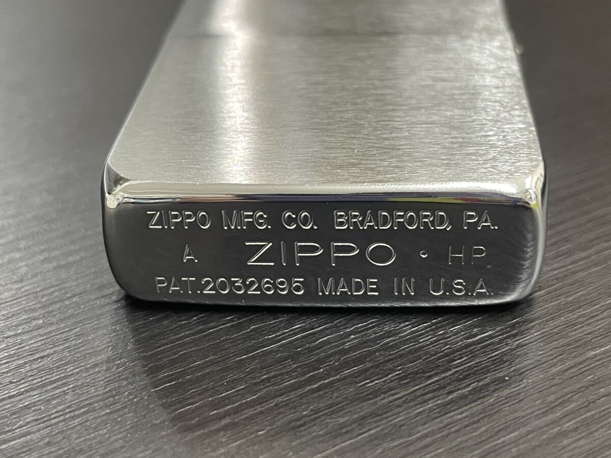 ■ZIPPO HOPE ホープ シルバー① ジッポ 銀 オイルライター HP刻印 USA 喫煙具 箱付き_画像6