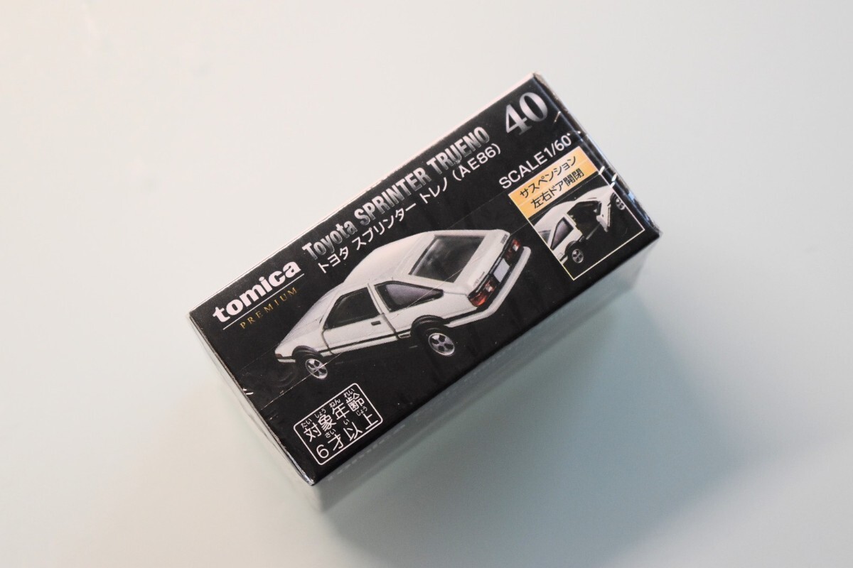 【新品未開封】トミカ プレミアム No.40 トヨタ スプリンター トレノ AE86の画像4
