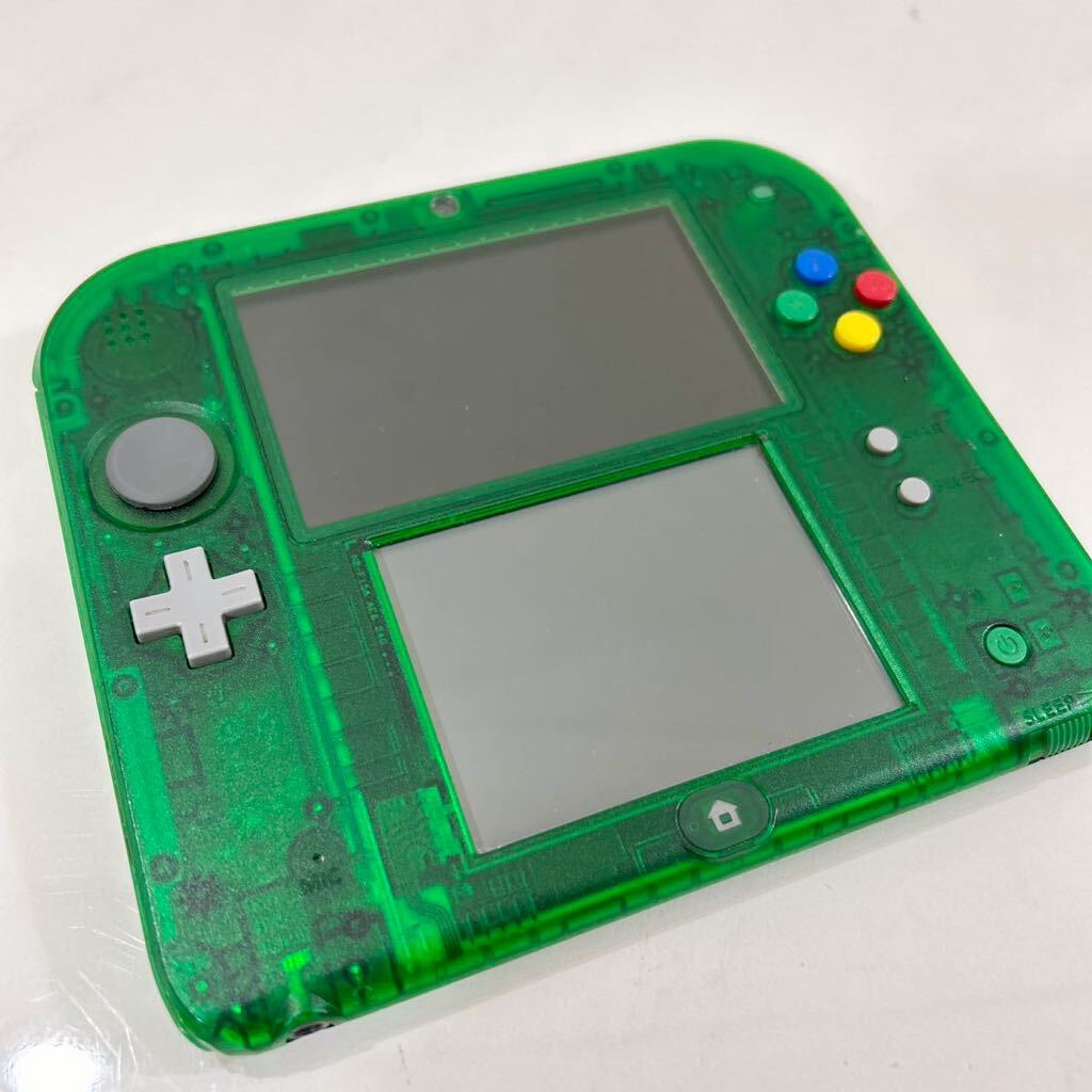 Nintendo ニンテンドー 2DS クリアグリーン ポケットモンスター Nintendo ニンテンドー 2DS クリアグリーン ポケットモンスター