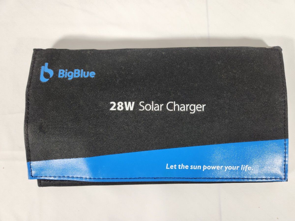 BigBlue 28W ソーラーチャージャー Solar Charger 充電器 2USBポート(5V/4.0A) 