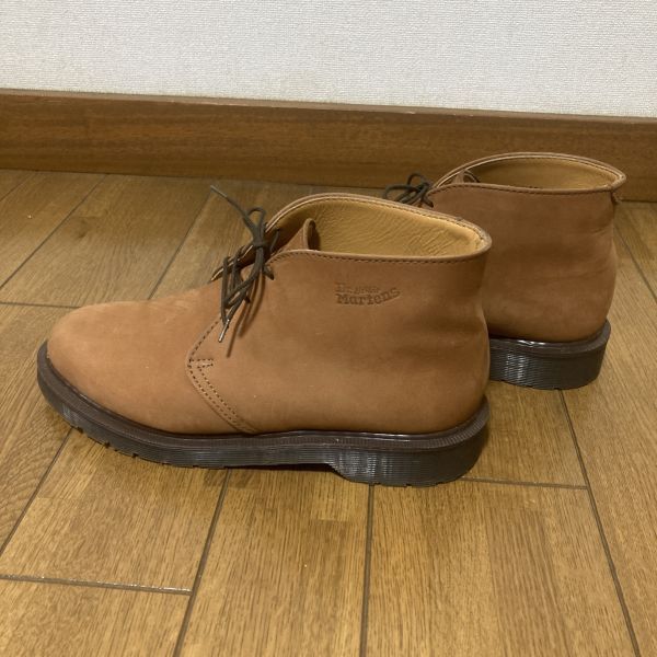 ★Dr. Martens ドクターマーチン ★イギリス製 スエードレザー 3ホールハイカットシューズ／ブーツ_画像2