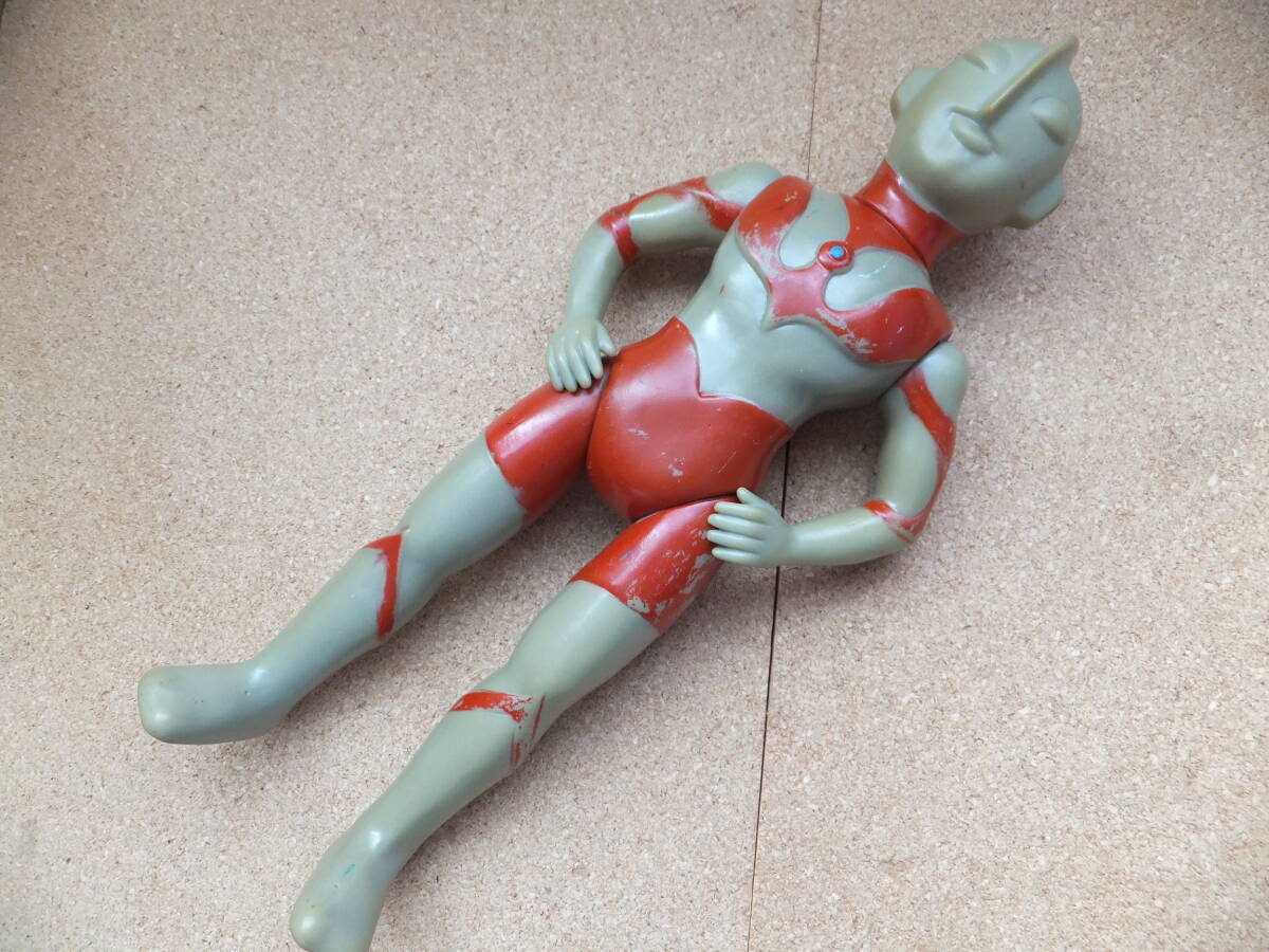 中古 円谷プロ ウルトラマン ソフビ フィギュア 人形 昭和 中古 円谷プロ ウルトラマン ソフビ フィギュア 人形 昭和