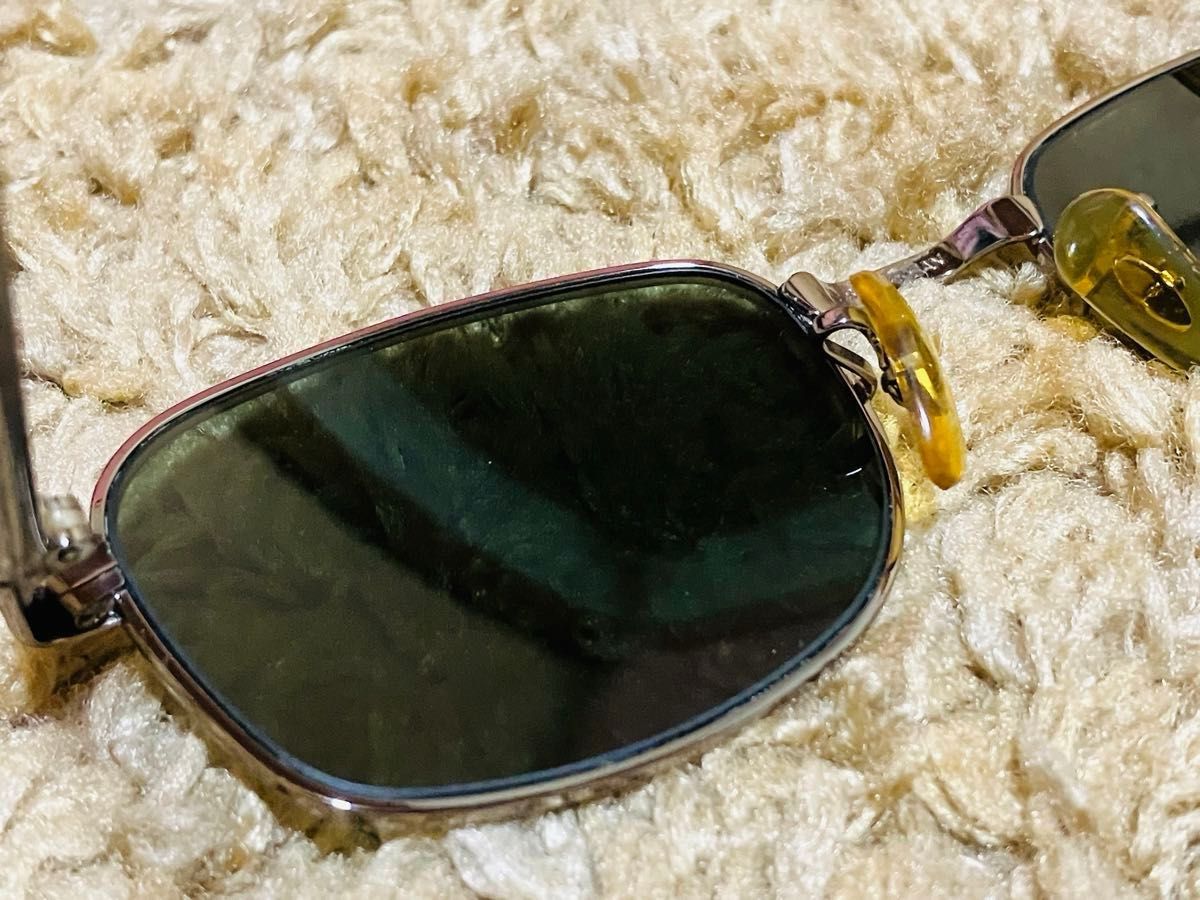 超美品 レイバン 純正 B&Lサングラス W2189 ポシュロム 専用ケース付 RayBan スモークレンズ レディース メンズ