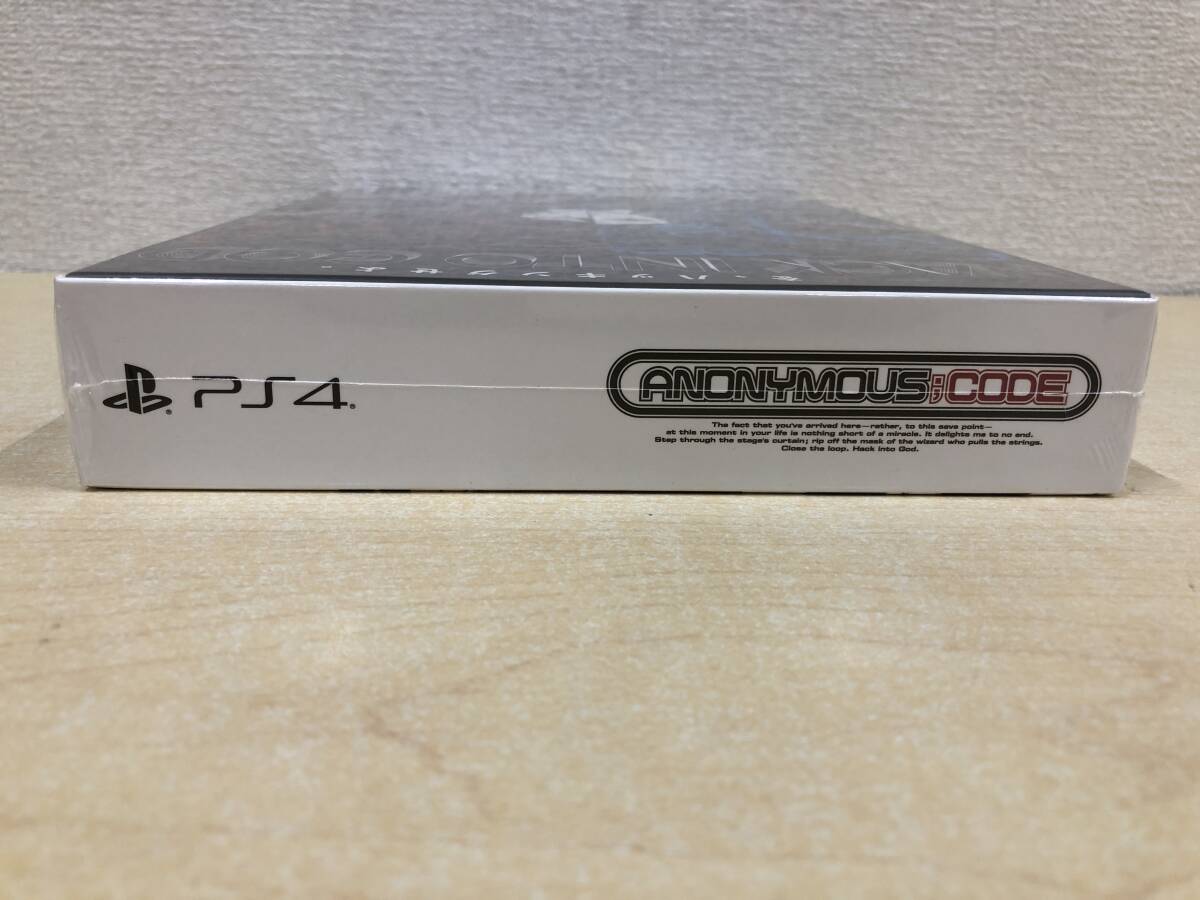 【中古 未開封品】PS4ソフト ANONYMOUS;CODE アノニマスコード 限定版 MAGES プレステ4 PlayStation4（20240521）_画像3