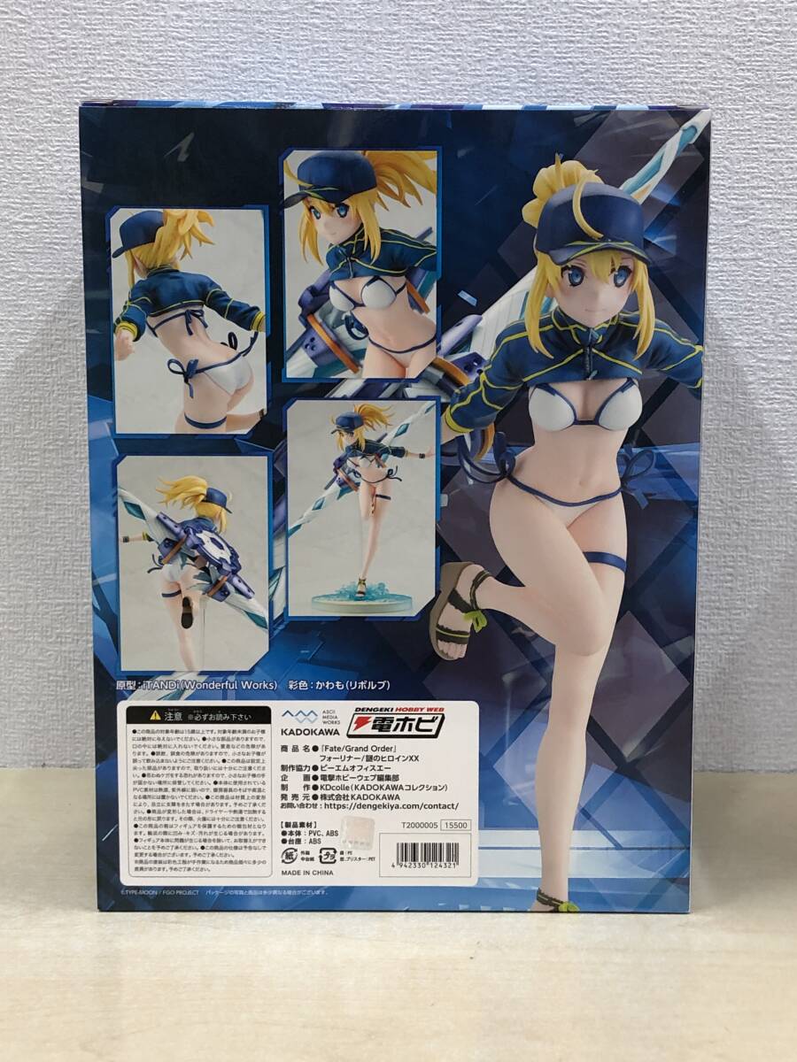 【中古・未開封品・箱ダメージ有り】：特典付き　Fate/Grand Order　フォーリナー/謎のヒロインXX　ABS＆PVC製塗装済み完成品(20240517)_画像2