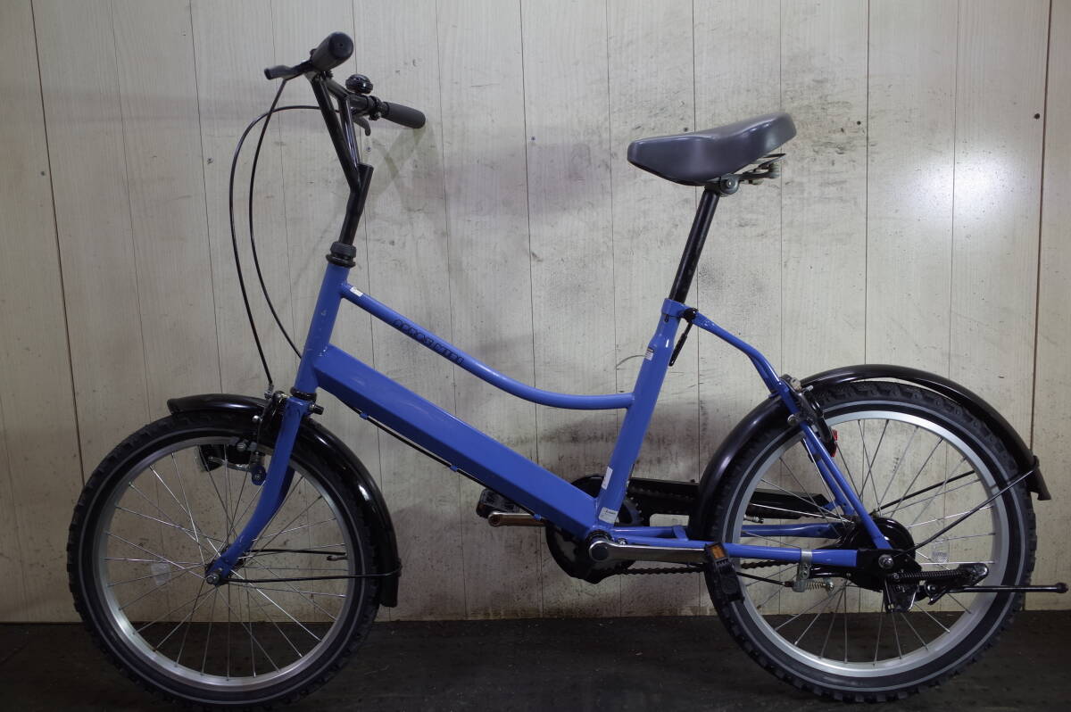 美品！あさひ製 APRES MIDI アプレス　ミディ 20インチ シマノ6速　385mm LED仕様 minivelo BLUE_画像2