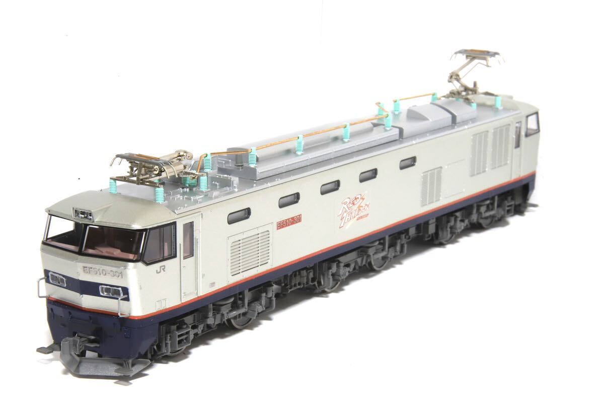 KATO JR貨物 EF510 300番台 301号機 門司機関区 加工品1/80 HOゲージ_画像2