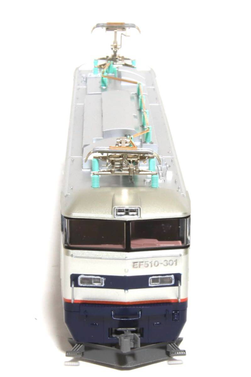 KATO JR貨物 EF510 300番台 301号機 門司機関区 加工品1/80 HOゲージ_画像6