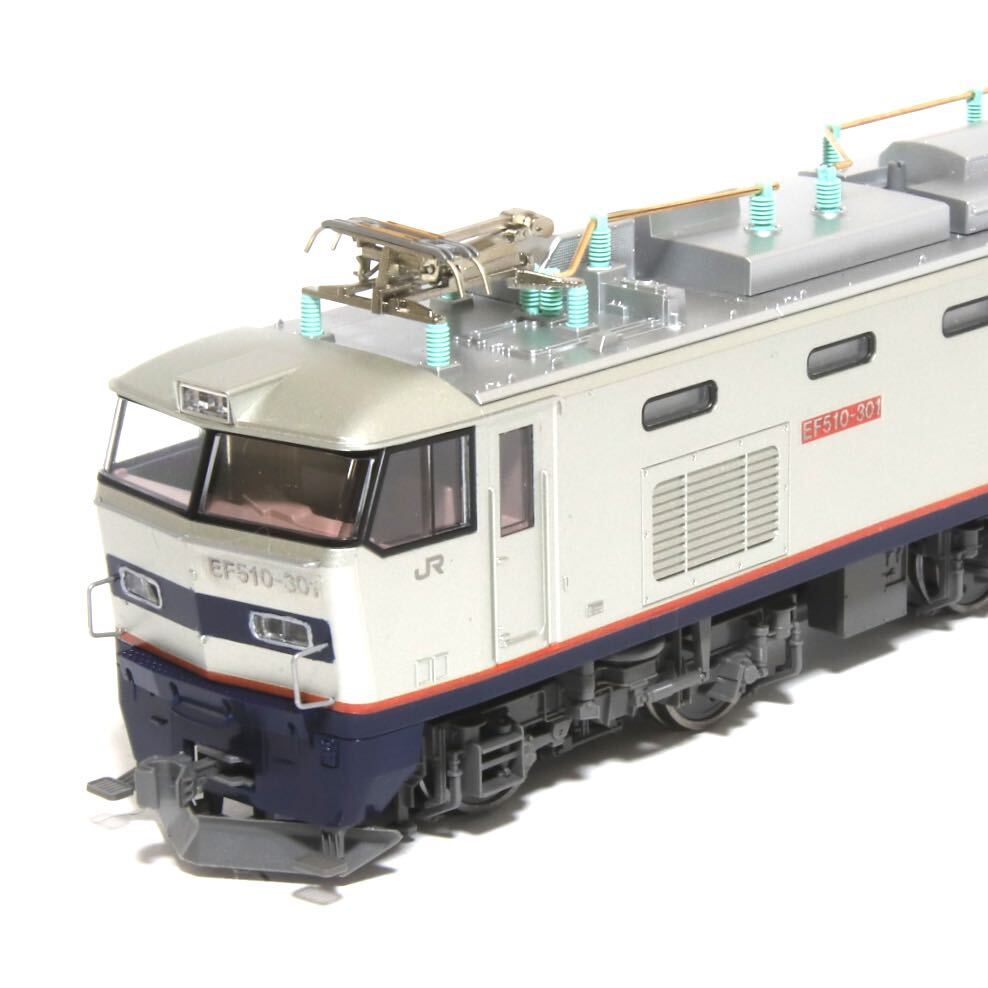 KATO JR貨物 EF510 300番台 301号機 門司機関区 加工品1/80 HOゲージ_画像1