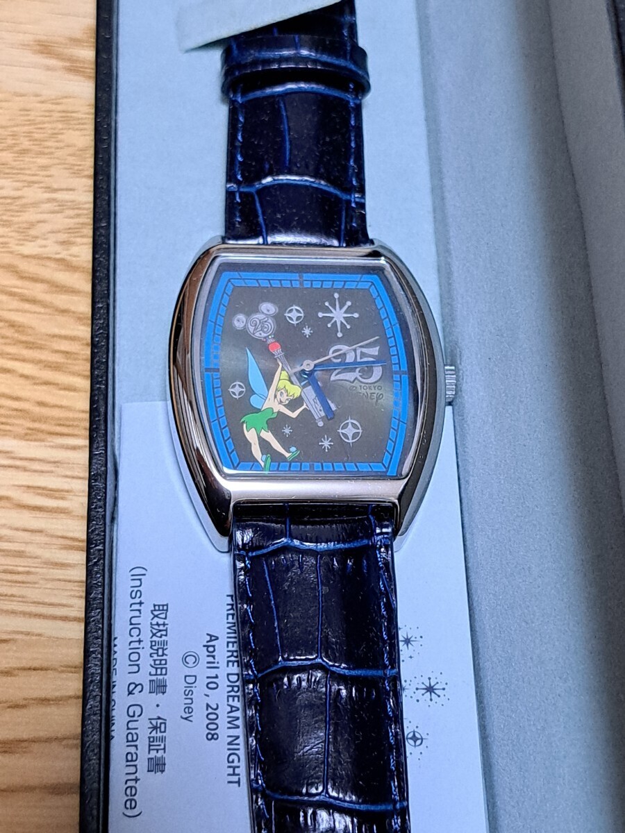 ディズニーコレクション放出　東京ディズニーリゾート２５周年記念腕時計　非売品　電池切れ_画像4