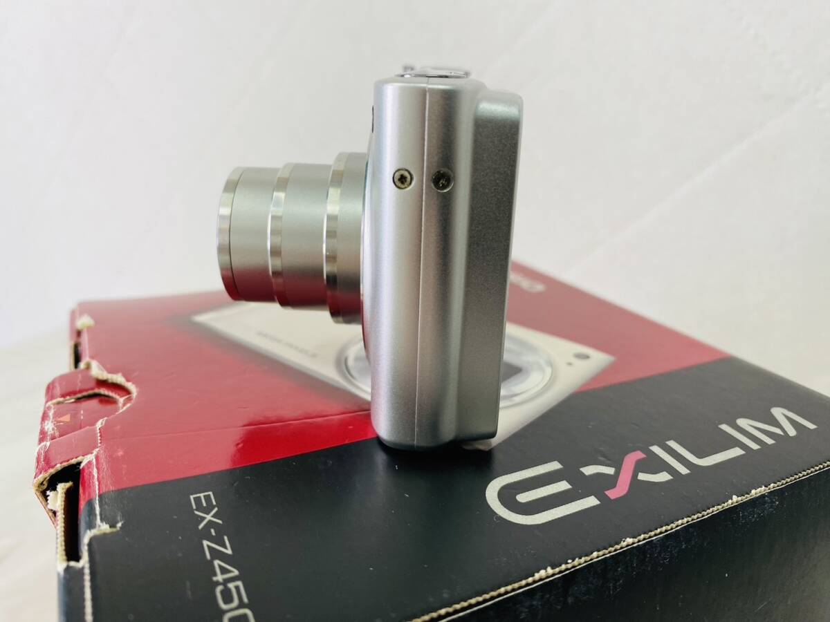 G5155 CASIO カシオ デジタルカメラ EXILIM EX-Z450 通電確認済み 画面焼け有 現状品の画像3