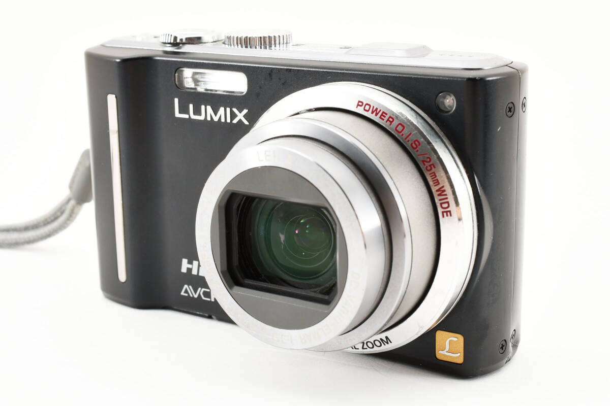 Panasonic LUMIX DMC-TZ10 パナソニック コンパクトデジタルカメラ 充電アダプター付 [正常動作品] #2116720A_画像2
